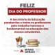 Feliz Dia do Professor